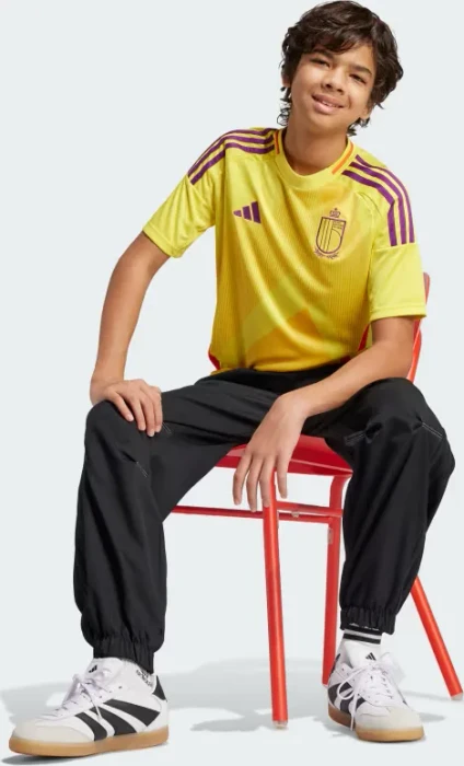 adidas UEFA EURO 2025 Belgien Frauenteam Auswärtstrikot (Junior)