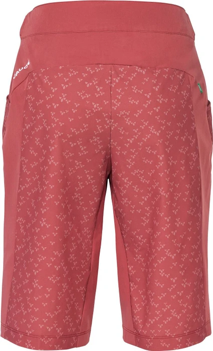 Vaude Ledro Print Shorts Fahrradhose kurz brick (Damen)