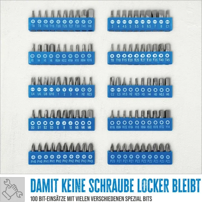 Güde GGSB 130 Bitset/Steckschlüsselsatz zöllig inkl. Koffer, 130-tlg.