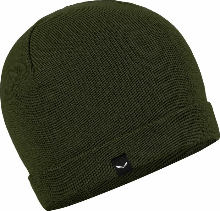 Salewa Puez Merino Mütze dark olive