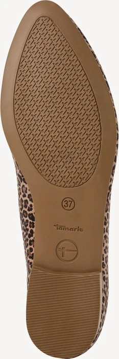 Tamaris Leder Ballerina braun (Damen)