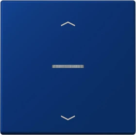 Jung HOME Taster 1-fach, bleu outremer foncé