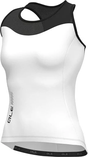 Alé Pragma Color Block Trikot ärmellos weiß (Damen)