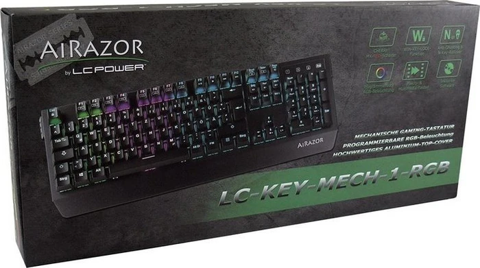 LC-Power LC-KEY-MECH-1-RGB, MX RGB RED, USB, DE