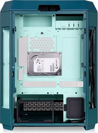 Thermaltake The Tower 600 Transformative Teal, grün, Glasfenster