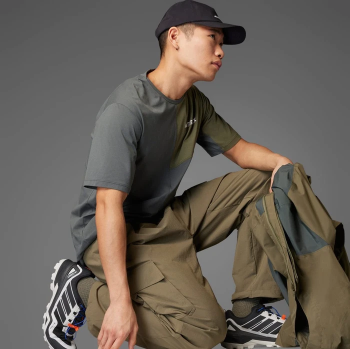 adidas Terrex Xploric Cargo Hose lang olive strata (Herren)