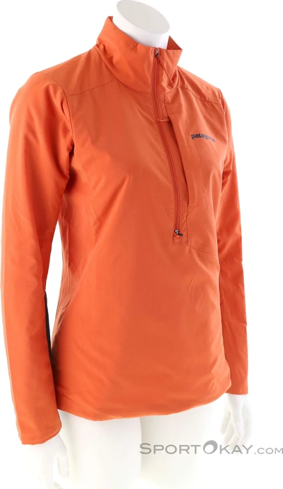 Patagonia Nano-Air Ultralight Pullover Anorak coal orange (Damen)