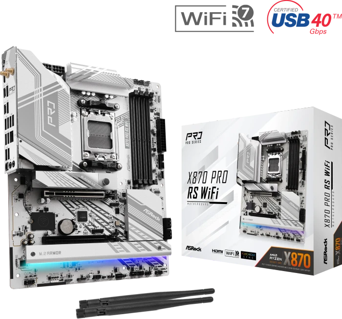 ASRock X870 Pro RS WiFi (AMD AM5)