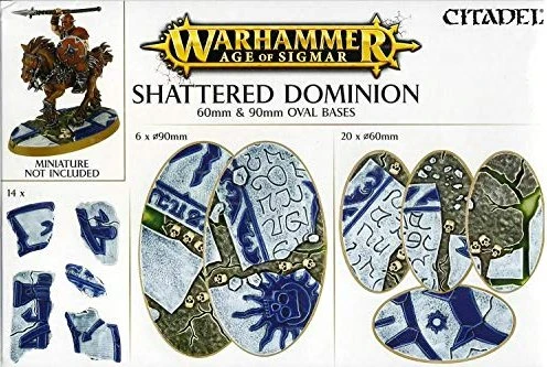 Games Workshop Warhammer Age of Sigmar - Shattered Dominion - Rundbases (60mm & 90mm)