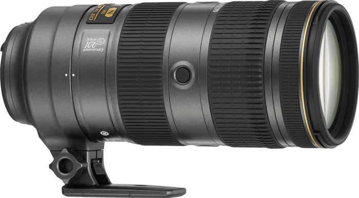 Nikon AF-S 70-200mm 2.8 E FL ED VR 100 Jahre Jubiläumsedition grau
