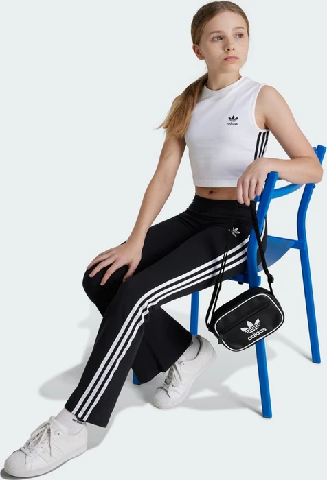 adidas Adicolor Crop Shirt ärmellos weiß (Junior)