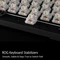 ASUS ROG Strix Scope II, PBT, LEDs RGB, ROG NX SNOW, USB, US Vorschaubild