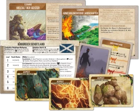 Spirit Island - Nation Schottland, Szenarien und Kartenerweiterung (Erweiterung)