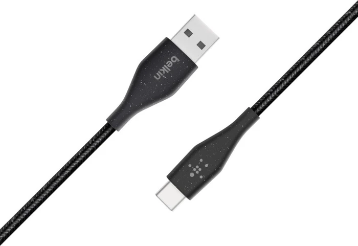 Belkin Duratek Plus USB-A/USB-C Adapterkabel 1.2m schwarz