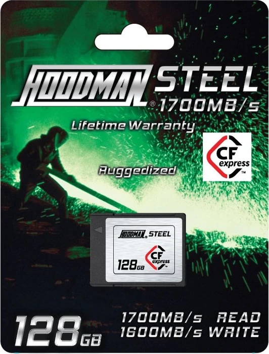 Hoodman Steel R1700/W1600 CFexpress 2.0 Type B 128GB