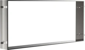 Emco Prime 2 Facelift Einbaurahmen für Unterputz LED-Lichtspiegelschrank 180cm