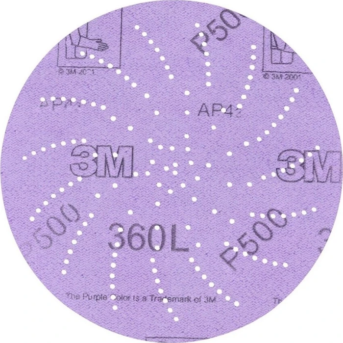 3M Xtract Cubitron II 360L Schleifblatt K600, 75mm, 100 Stück
