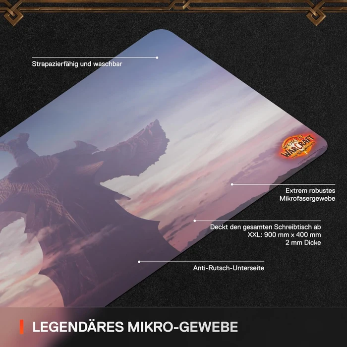 SteelSeries QcK XXL World of Warcraft Edition