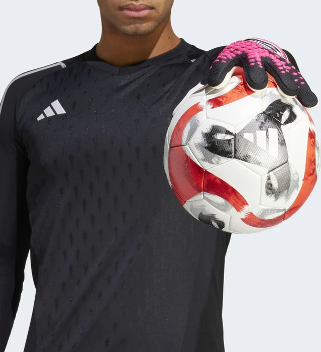 adidas Predator Competition Torwarthandschuhe black/white/team shock pink