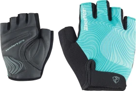 Ziener Cleni Fahrradhandschuhe bright turquoise (Damen)