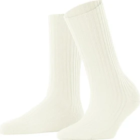 Falke Cosy Wool Boot Socken off-white (Damen)
