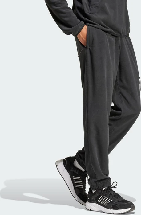 adidas City Escape Polar Fleece Trainingshose lang schwarz (Herren)