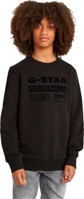 G-Star Unbrushed Sweatshirt dark black (Junior)