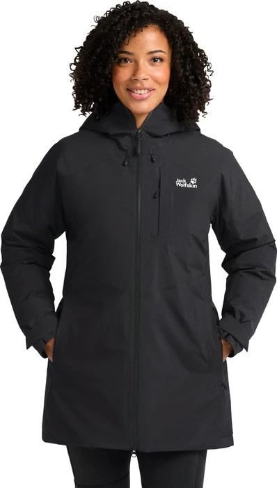 Jack Wolfskin Icecape 2L Down Funktionsjacke schwarz (Damen)