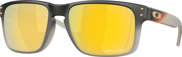Oakley Holbrook Troy Lee Design Series troy lee designs black fade/prizm 24k polarized