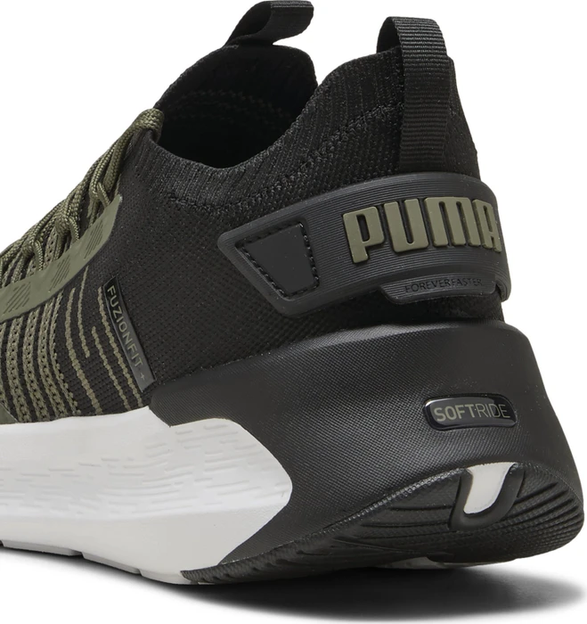 Puma Softride Symmetry Fuzion loden green/puma black/feather gray