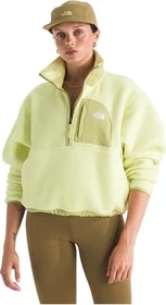 The North Face Yumiori Off Peak Fleece Half Zip Jacke lemon mist/pear (Damen)