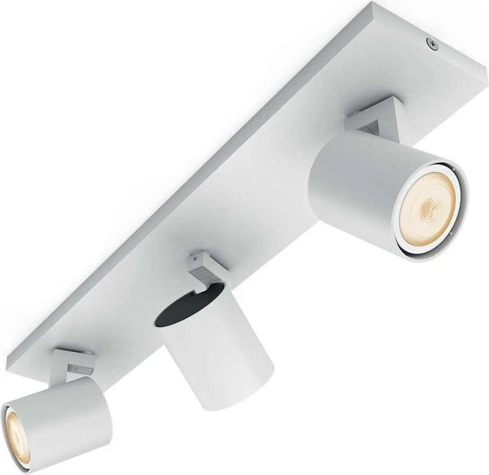 Philips Hue White Ambiance Runner Spot 3-flammig weiß