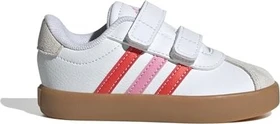 adidas VL Court 3.0 footwear white/bright red/bliss pink (Junior)