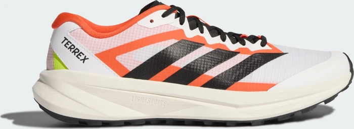 adidas Terrex Agravic Lite white/core black/impact orange (Herren)