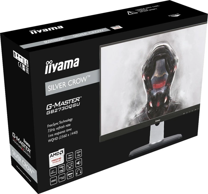 iiyama G-Master GB2730QSU-B1 Silver Crow, 27"