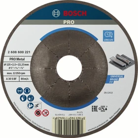 Bosch Professional A30SBF Expert for Metal Trennscheibe, 125x2.5x22.23mm, 1 Stück