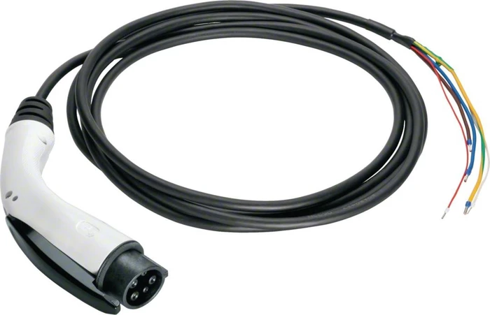 Hager E-Ladestation Zubehör Kabel M3T1 16A 1P, 3.7kW, 5m