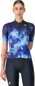 Castelli Cosmic Vortex Trikot kurzarm multicolor violet blue (Damen)