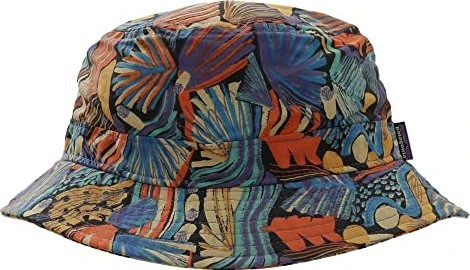 Patagonia Wavefarer Bucket Hut kaleido: black