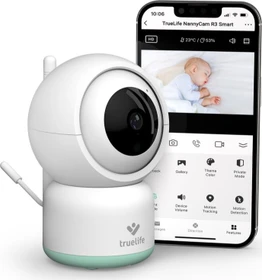 TrueLife NannyCam R3 Smart Baby-Kamera via WiFi