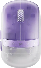 Lamzu Orcus 8K Wireless Gaming Mouse violett/weiß, USB