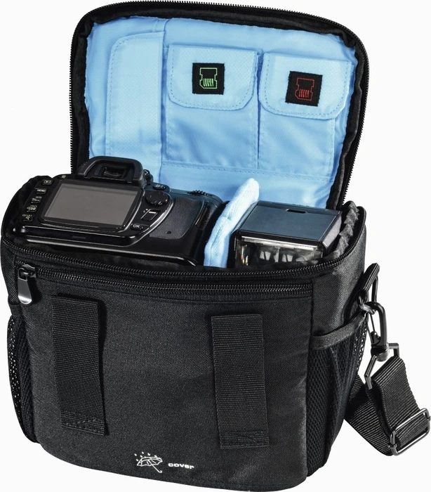 Hama Canberra 130 Kameratasche schwarz/blau