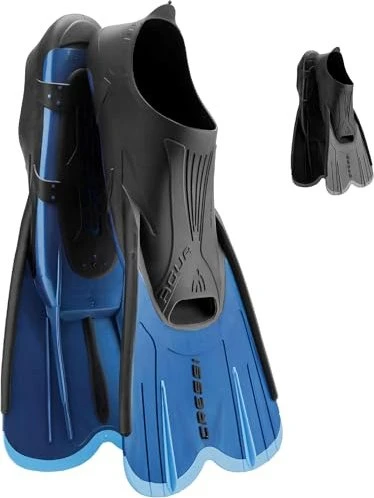 Cressi Agua Short Flossen blau/schwarz