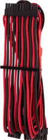 Corsair PSU Cable Type 4 - 24-Pin ATX - Gen4, schwarz/rot (CP-8920233)
