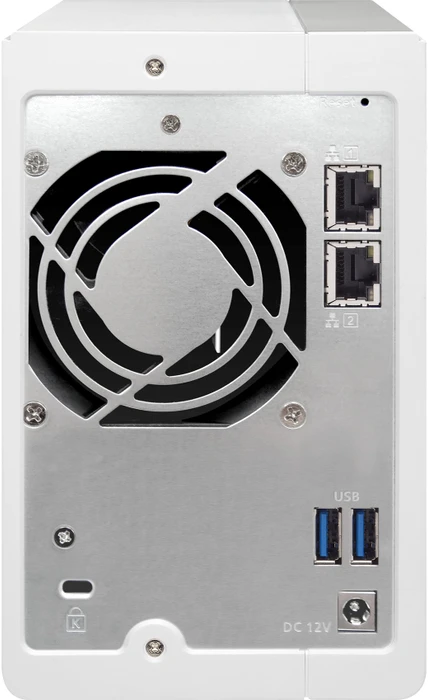 QNAP Turbo Station TS-231P, 1GB RAM, 2x RJ-45 1000Base-T, 3x USB-A 3.0