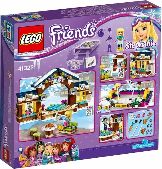 LEGO Friends - Eislaufplatz im Wintersportort
