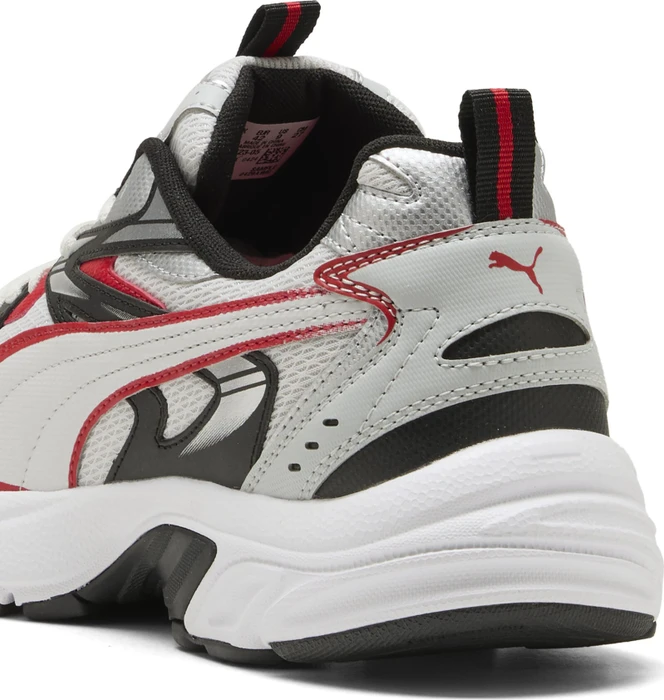 Puma Milenio Tech cool light gray/for all time red/puma silver