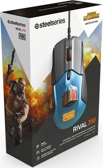 SteelSeries Rival 310 PUBG Edition, USB