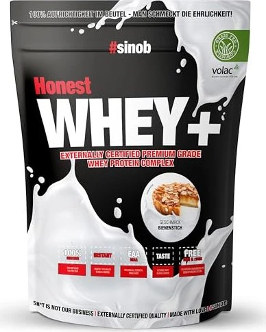Sinob Honest Whey+ Bienenstich 820g