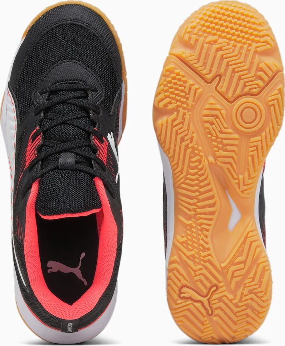 Puma Solarflash II puma black/fire orchid/puma white/gum (Junior)